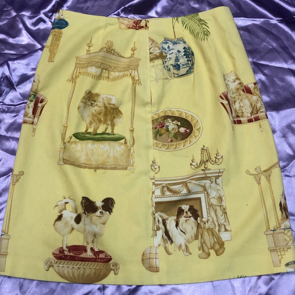 Puppy Dog Pencil Skirt